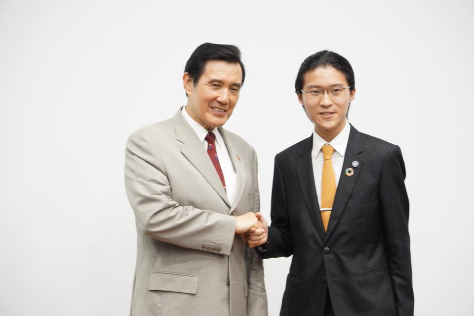 With Former President of R.O.C. | #EugeneYip