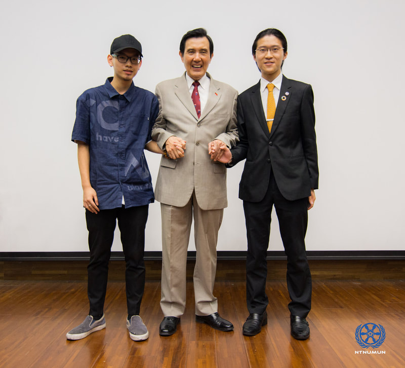 With Former President of R.O.C. | #EugeneYip